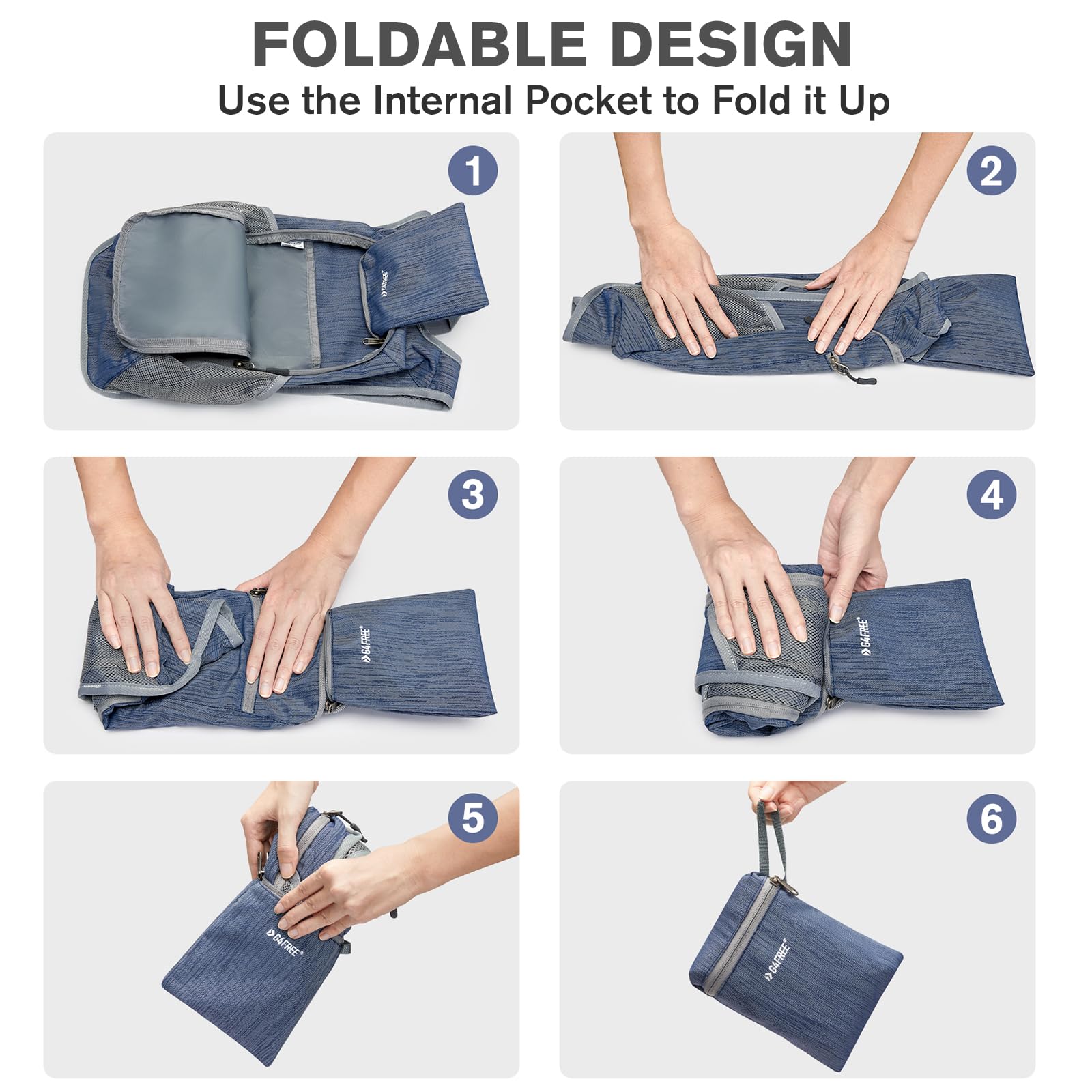 G4Free strap and reinforced stitching close-up for durable long-term use