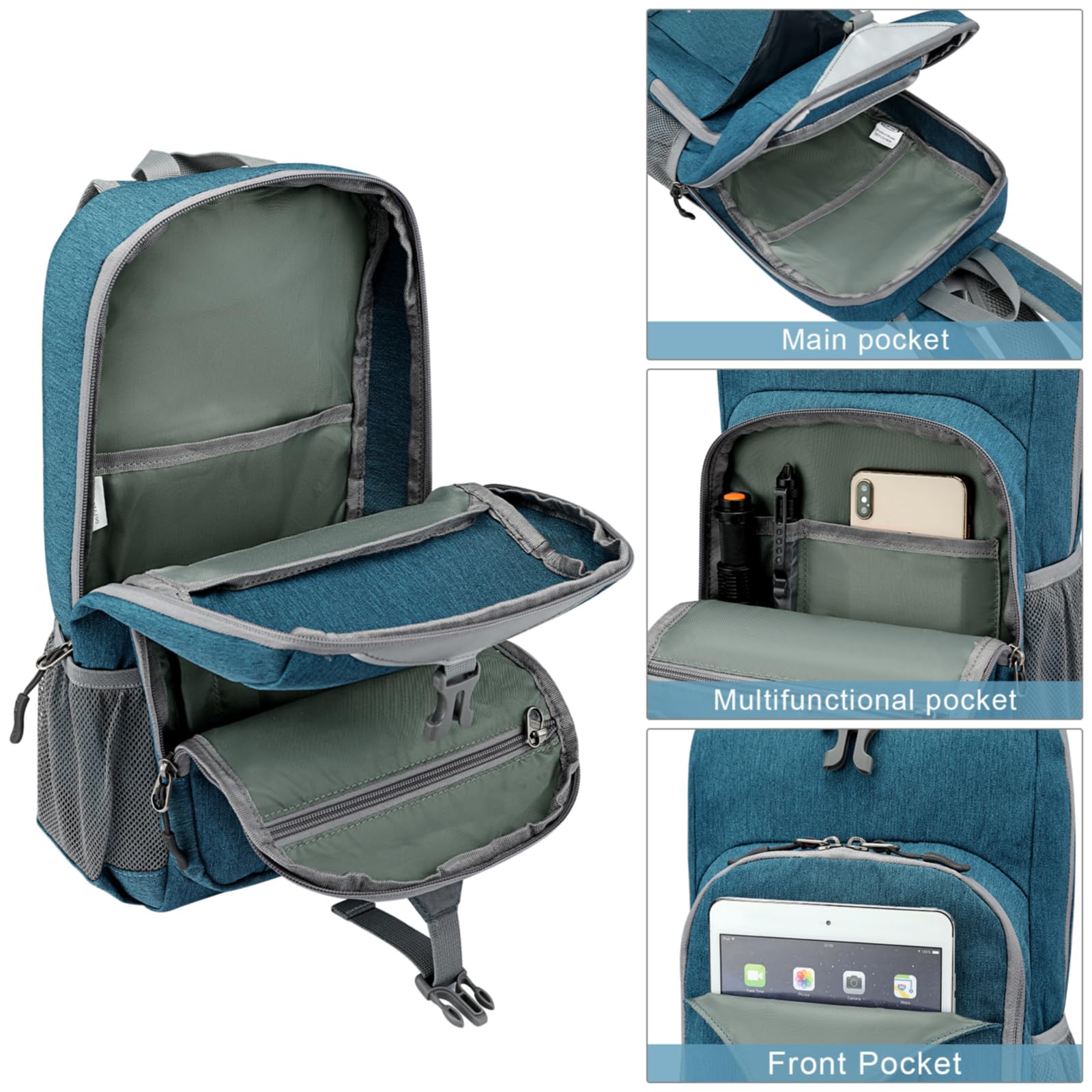 G4Free padded shoulder strap with whistle buckle for stability and safety