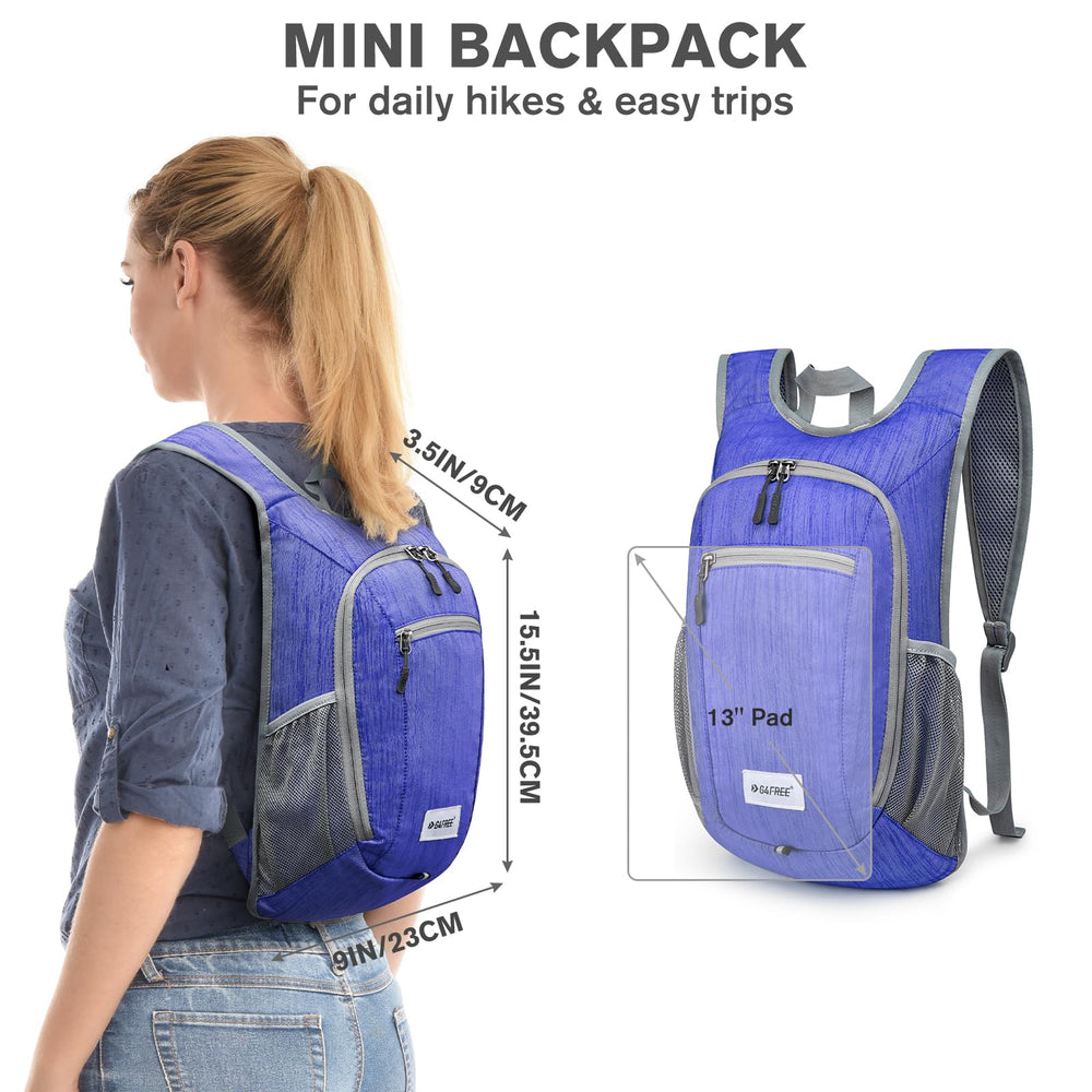 G4Free unfolded main compartment displaying roomy interior and organized storage