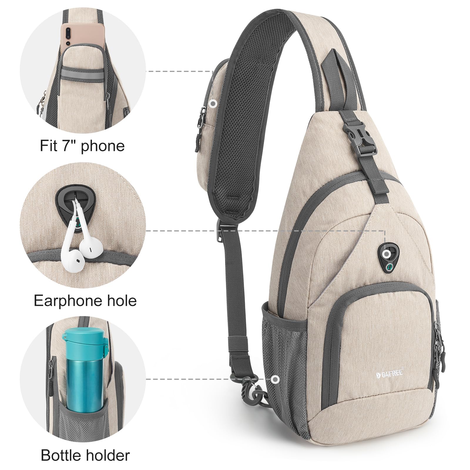 G4Free zipper and bar-tack seam detail for long-lasting strength