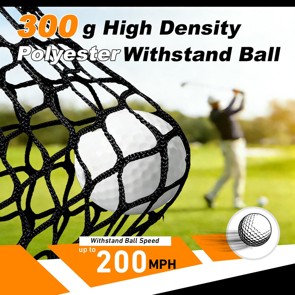 Gagalileo catching a full-swing golf ball demonstrating impact resistance and safety