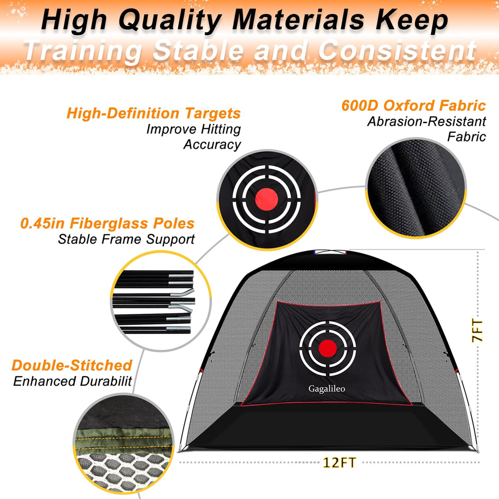 Gagalileo detailed shot of 300g high-density netting for durable impact protection