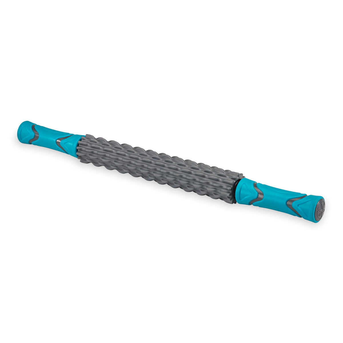 Gaiam Restore front view showing textured roller and handles for deep-tissue relief