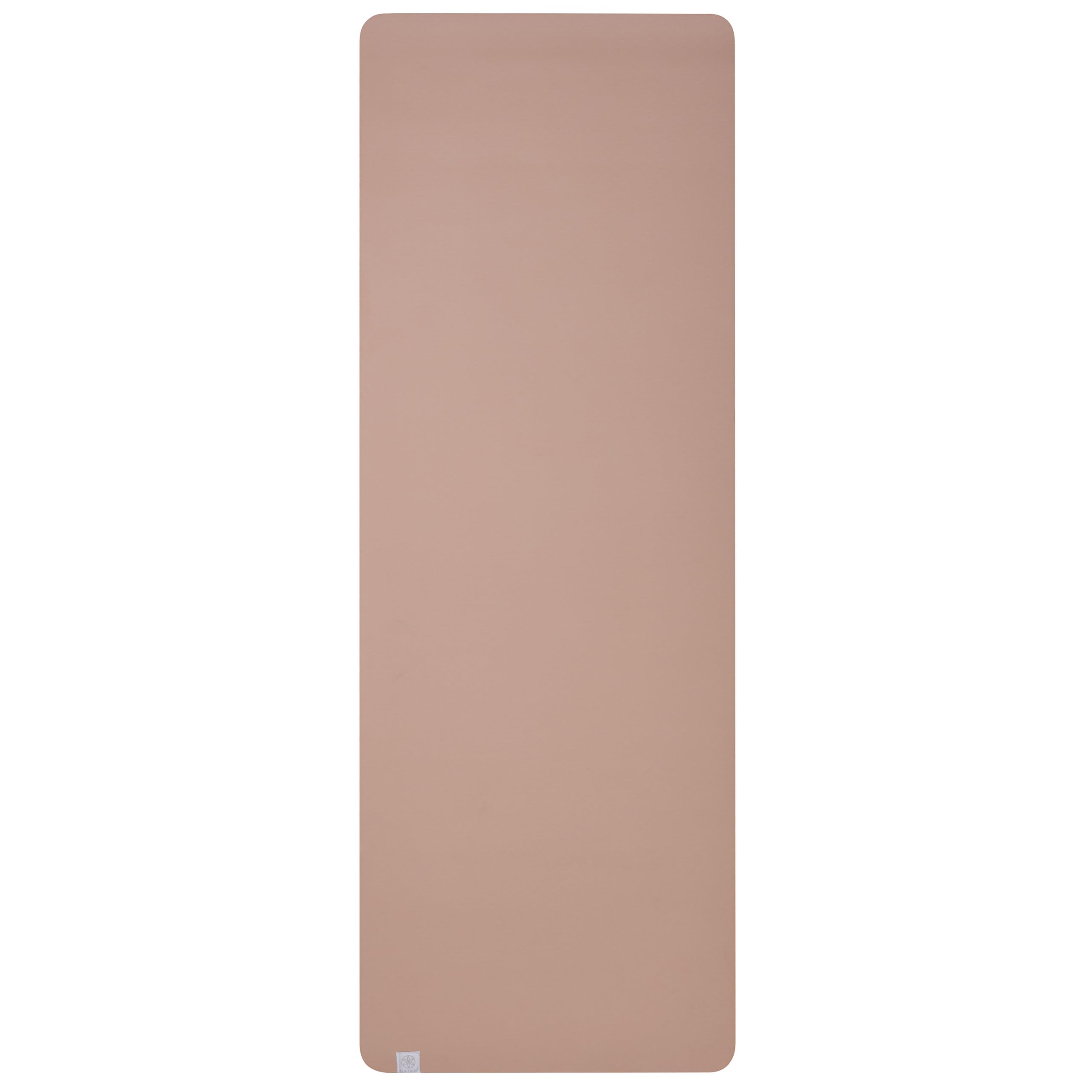 Gaiam TPE mat close-up of raised top texture providing enhanced grip benefit