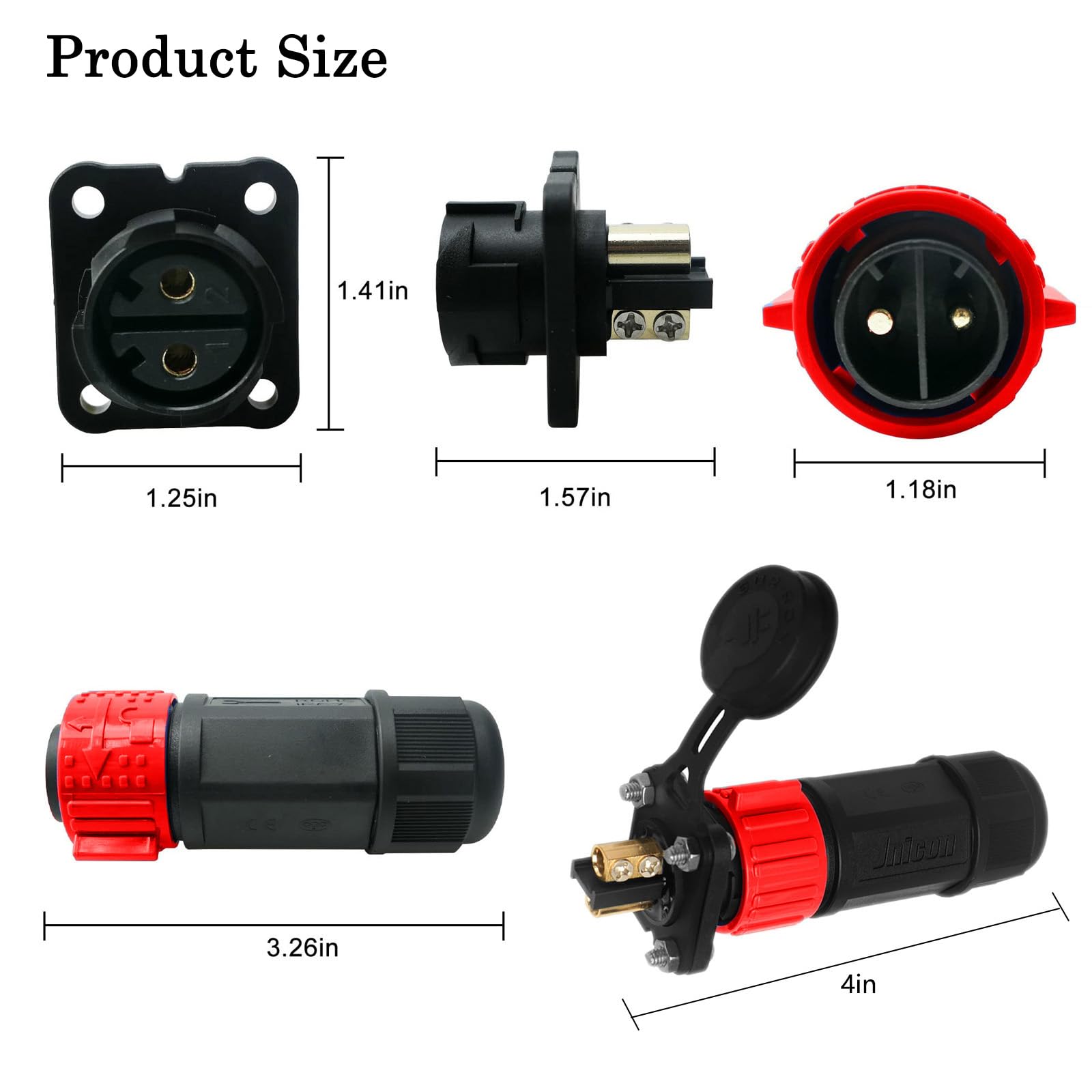 GaiRen connection with 8 AWG cable illustrating low-resistance, reliable power delivery