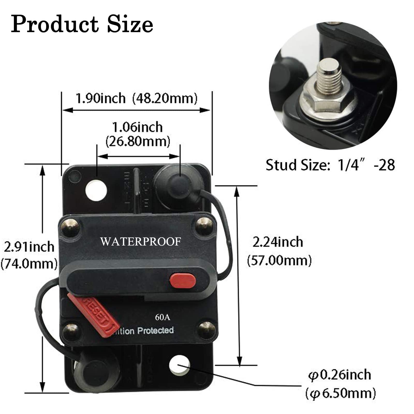 GaiRen waterproof seal and gasket highlighting IP67 protection against water