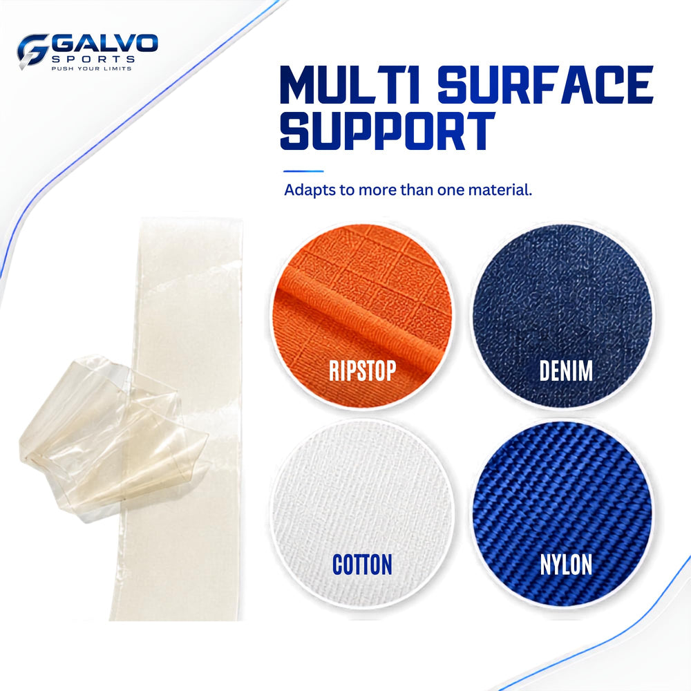 GALVO Sports close-up of tape texture highlighting strong flexible grip
