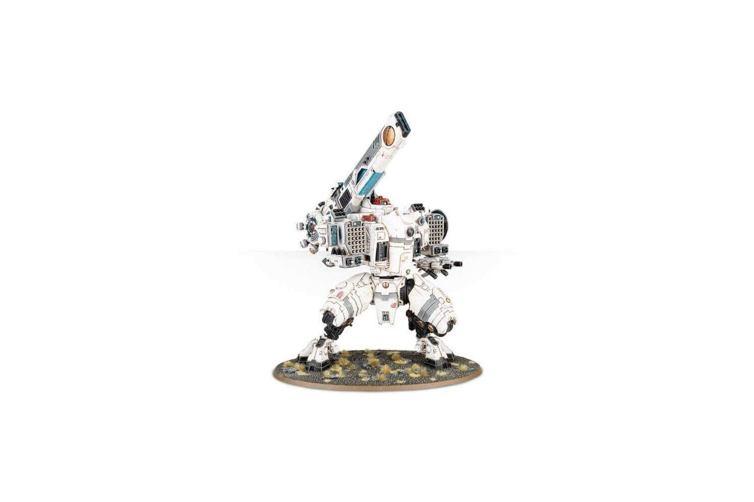 Games Workshop KV128 Stormsurge side box art highlighting brand and model appeal for gamers