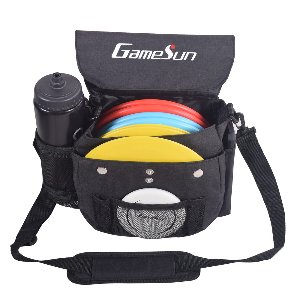 GAMESUN bag in use on course demonstrating easy transport