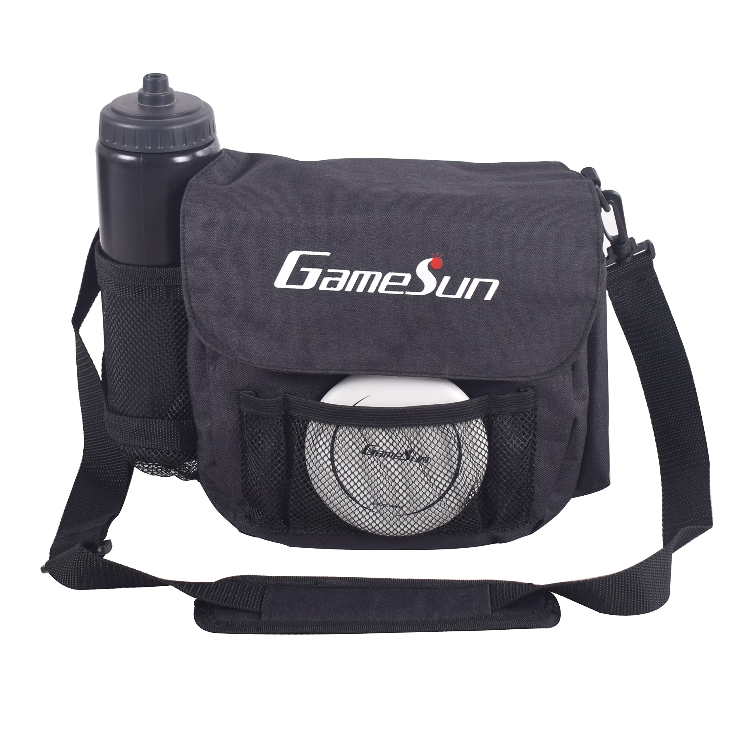 GAMESUN nylon carry bag front profile with pockets for convenience