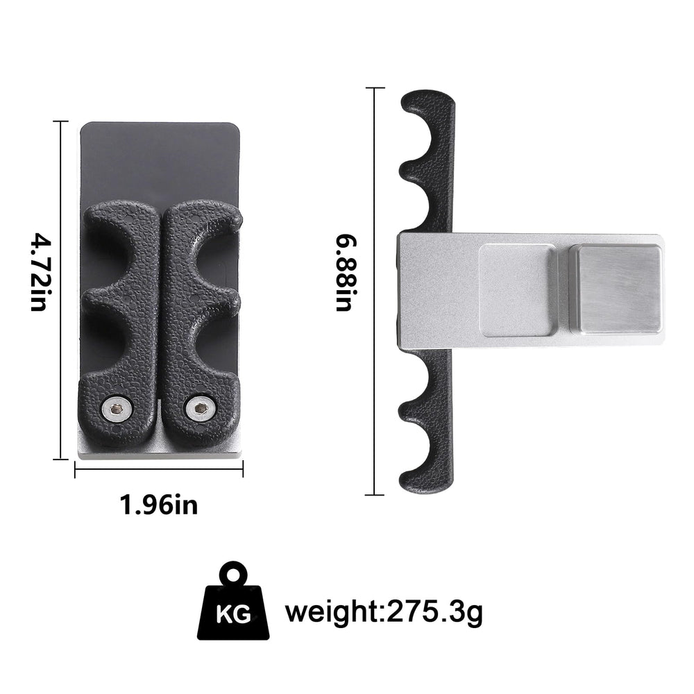 GAMESUN holder on game-room table providing tidy cue placement and convenience