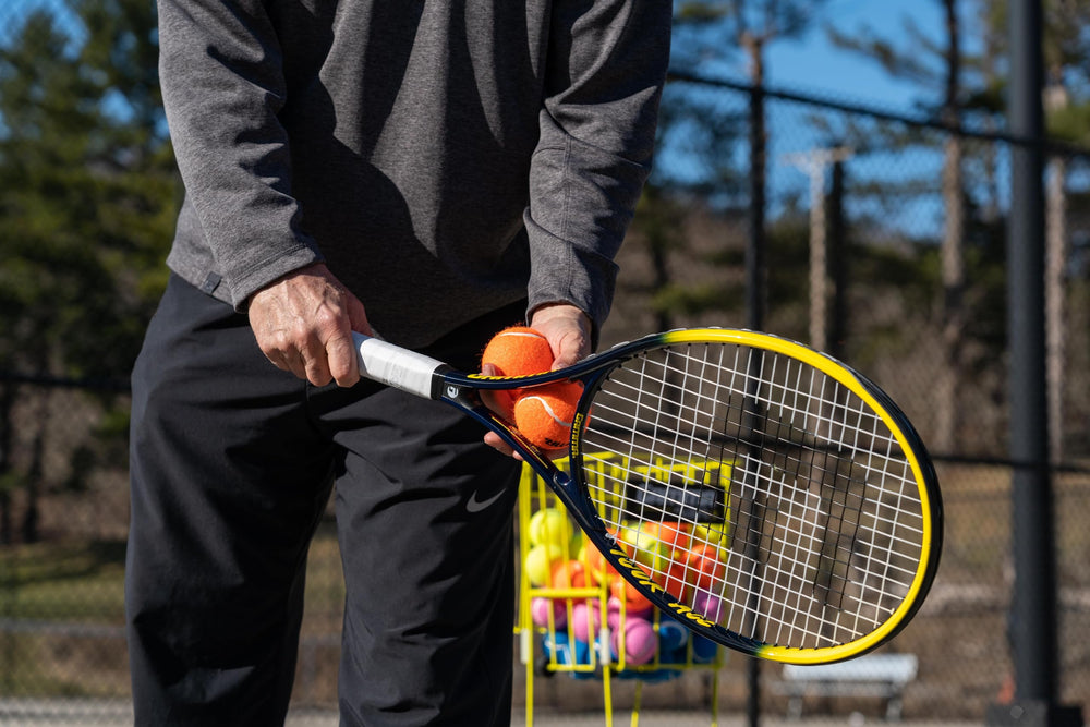 GAMMA ball in hand for scale showing size accuracy and easy handling