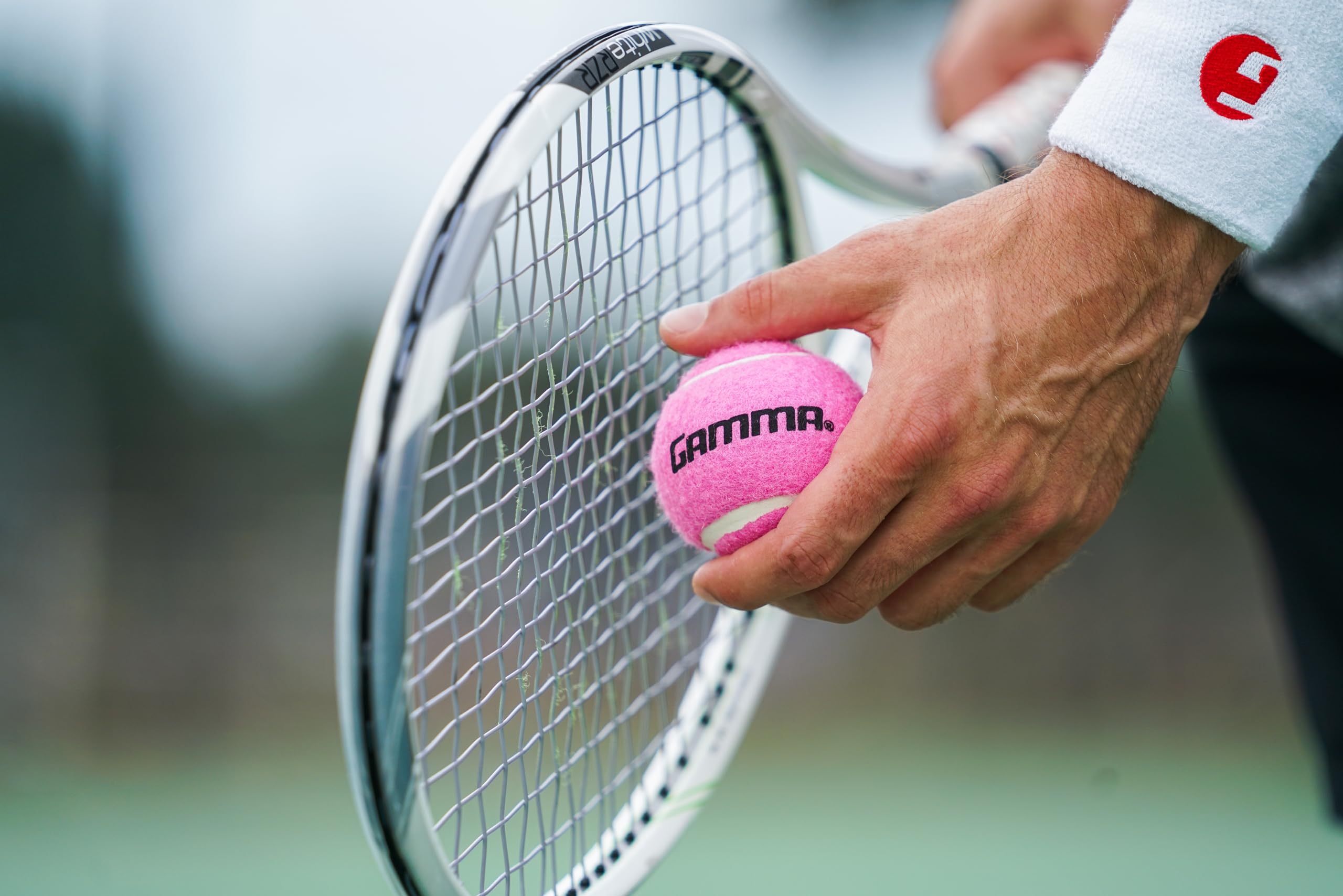 GAMMA ball in motion illustrating consistent bounce and trajectory