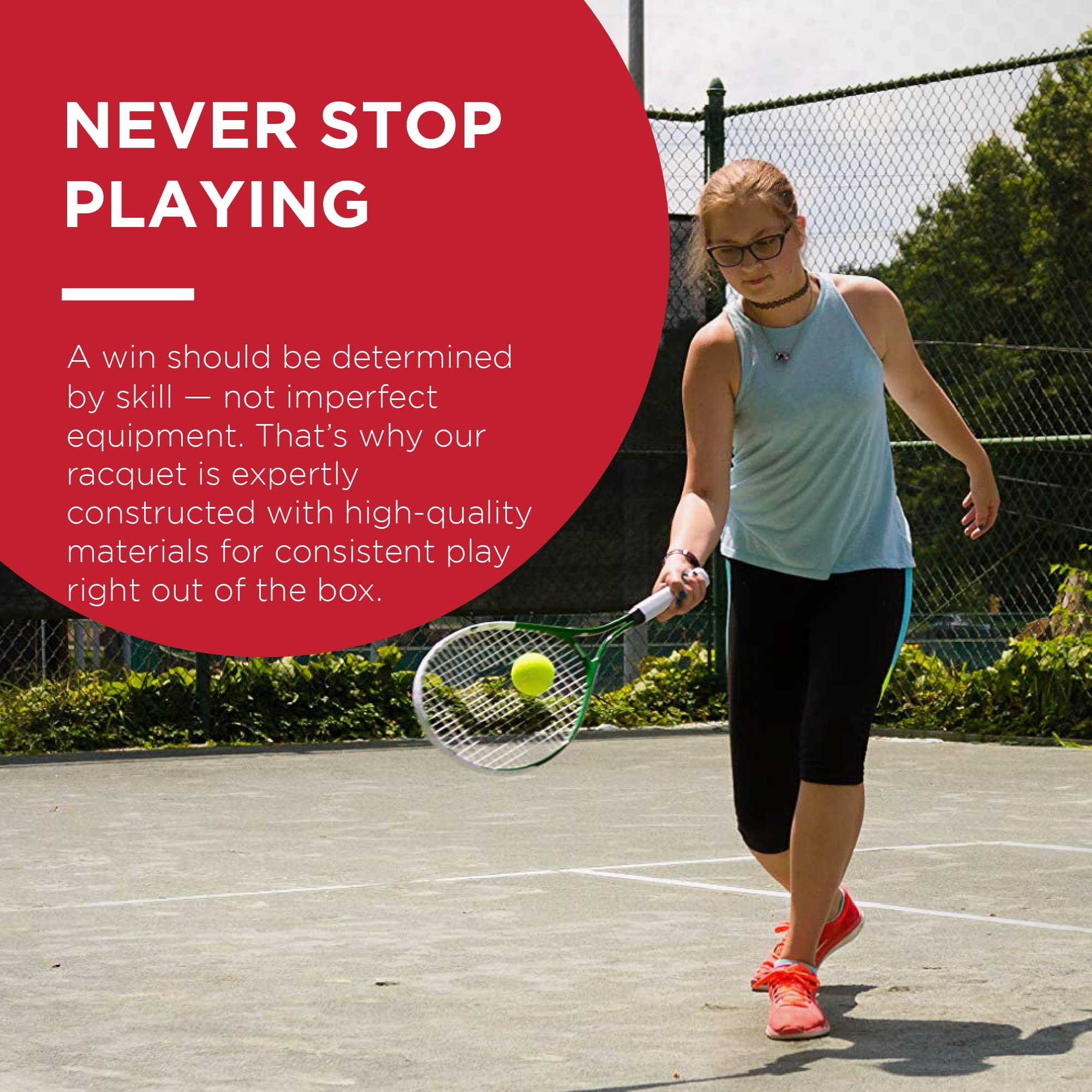 GAMMA product packaging and label showing ready-to-play prestrung racquet and warranty info