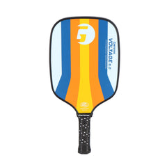 GAMMA front view of Voltage 5.0 paddle showing design and color, boosts shot confidence