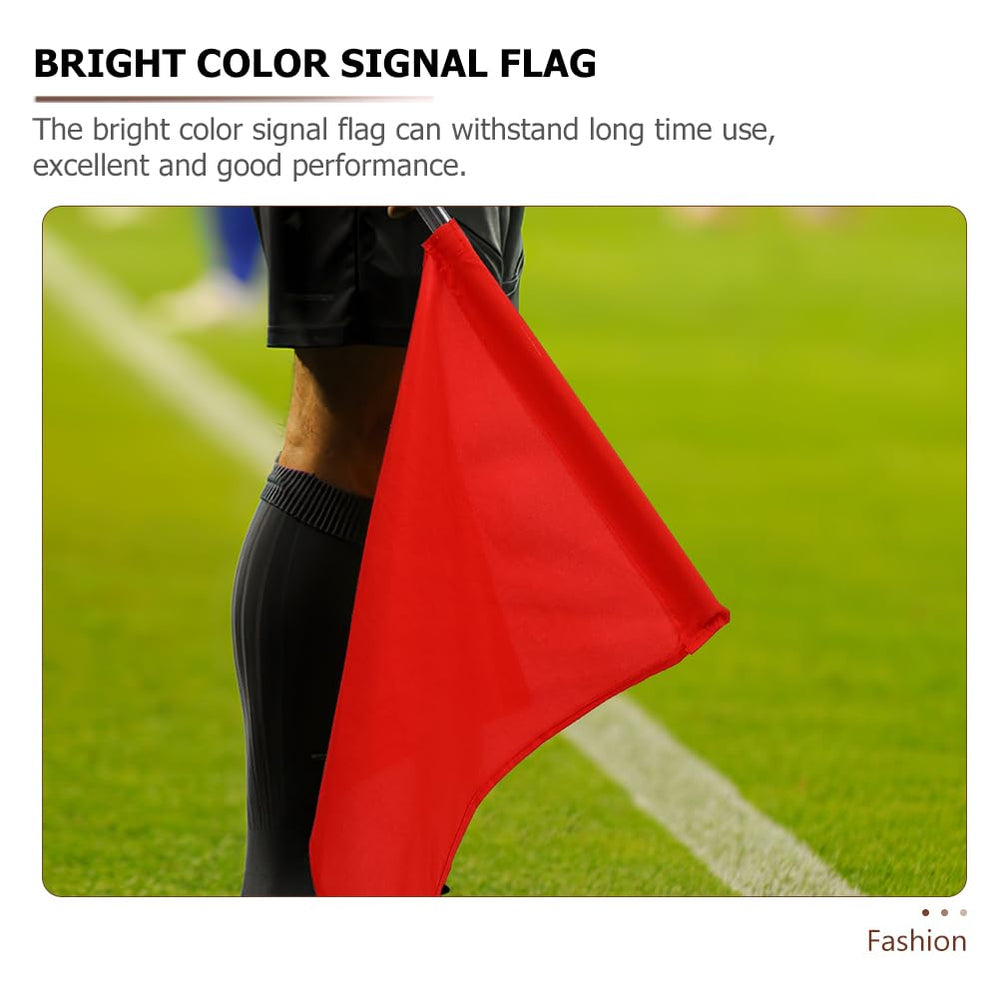 GANAZONO referee waving flag in game for clear on-field signaling