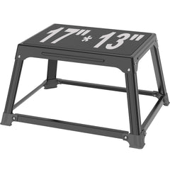GanFindX front view of steel plyo box showing sturdy construction and stability