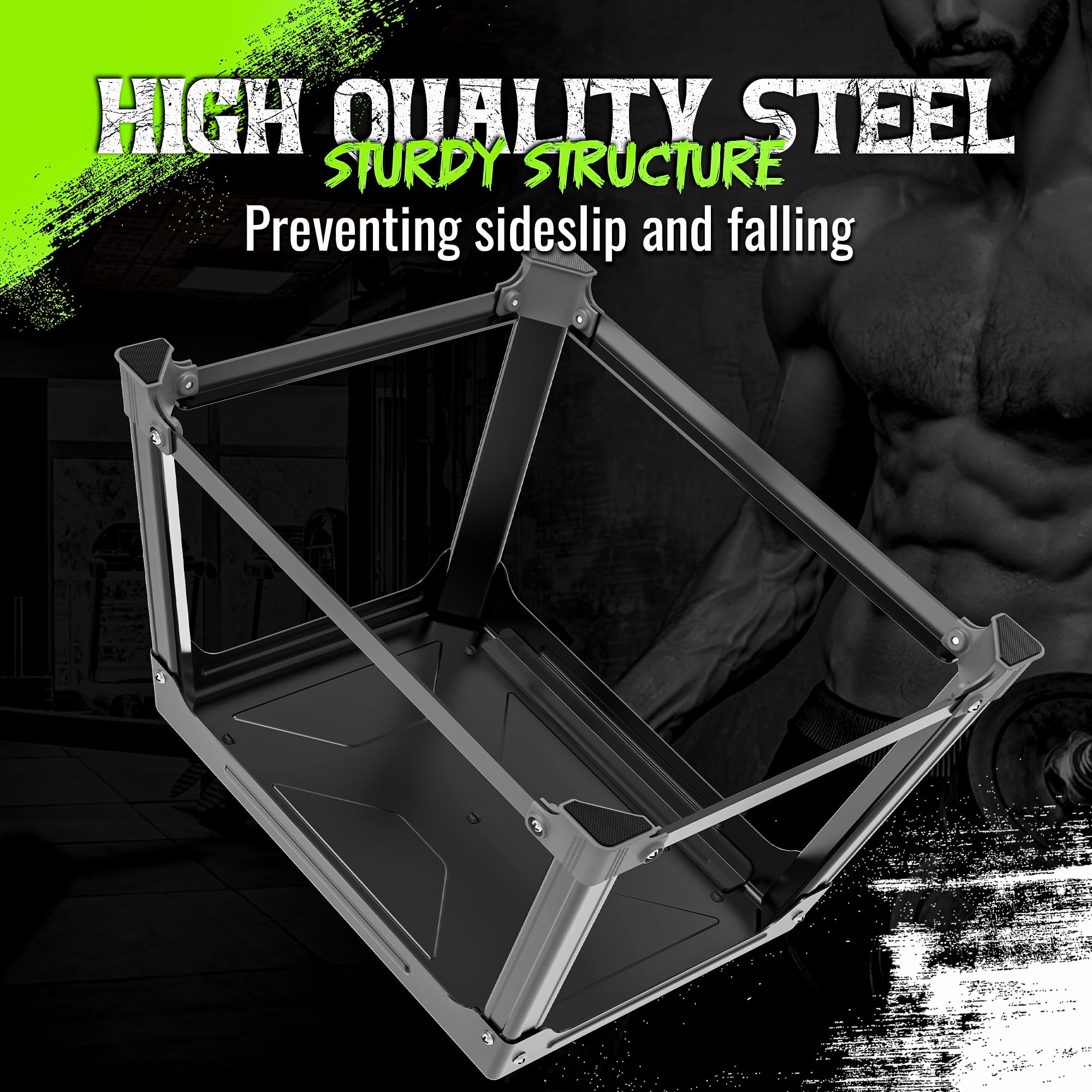 GanFindX welded steel frame detail showing durable construction and longevity