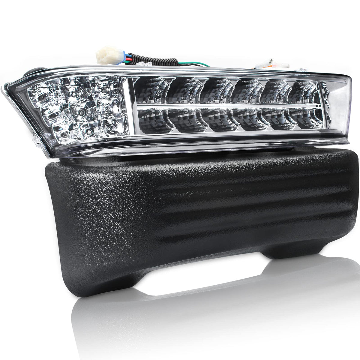 Gaoerfu-CP front assembly showing fit and modern LED look for improved visibility
