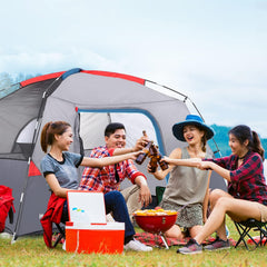 GAOMON tent interior overhead revealing spacious sleeping area and comfort