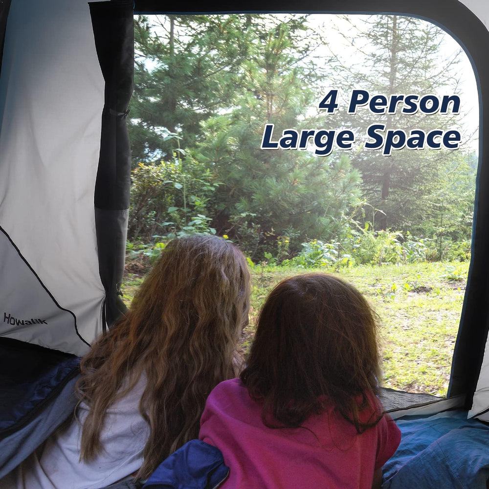 GAOMON tent size comparison with backpack conveying portable dimensions
