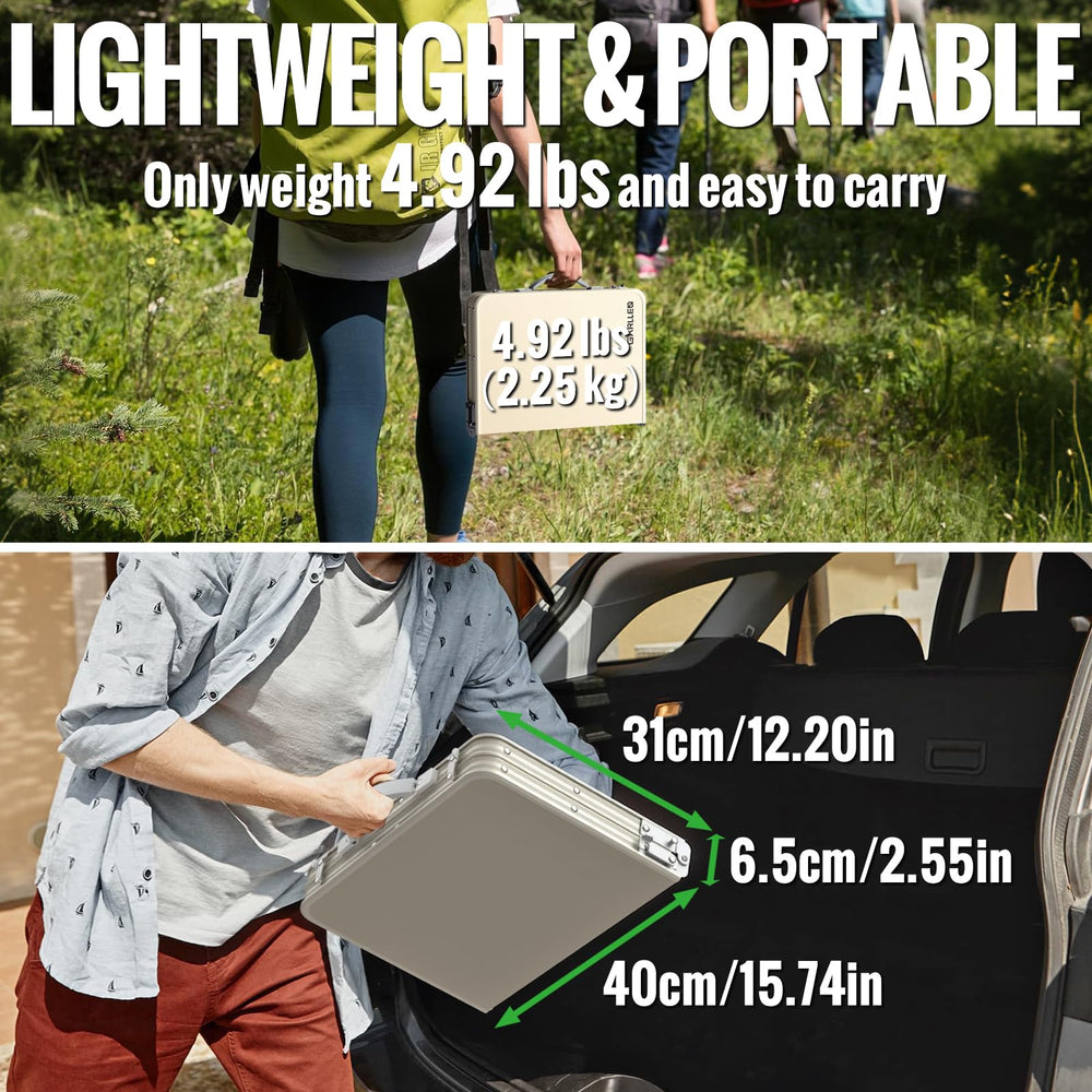 GARLLEN folded compact to 30×40cm for effortless transport and storage