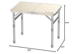 GARLLEN close-up of waterproof tabletop showing smooth wipe-clean surface benefit