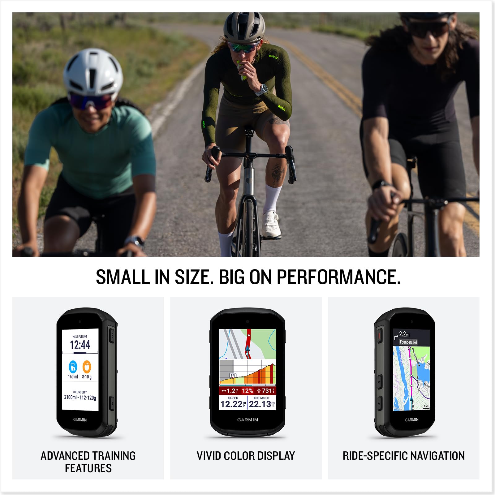 Garmin Edge 550 button controls close-up for reliable operation with gloves