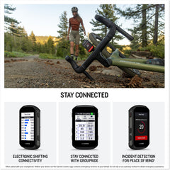 Garmin Edge 550 screen in-ride navigation showing turn-by-turn guidance benefit