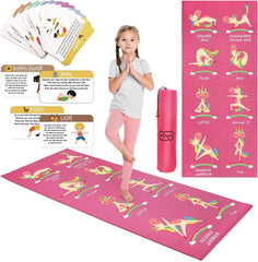 Garybank unicorn mat front view showing cute print and safe grip