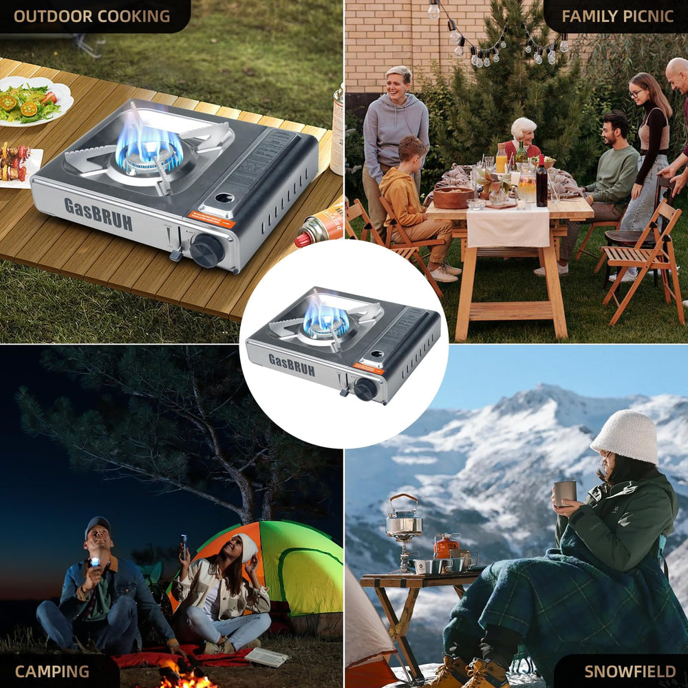 GasBRUH carry case packed with stove, protected storage and portability benefit