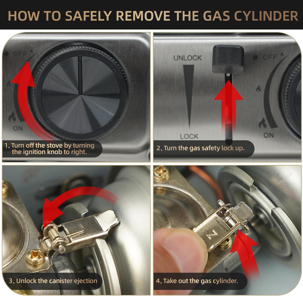GasBRUH in use at campsite, fast outdoor cooking convenience benefit