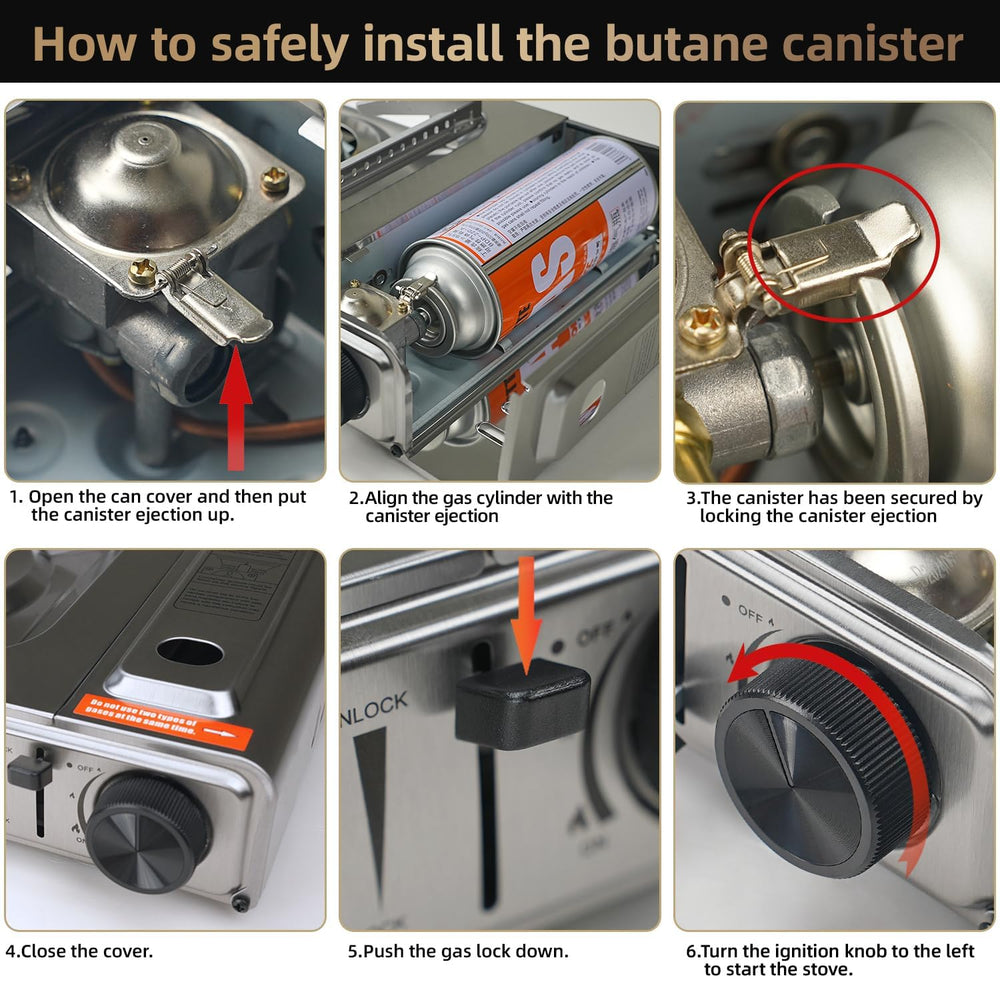 GasBRUH stainless steel surface detail, easy-to-clean durability benefit