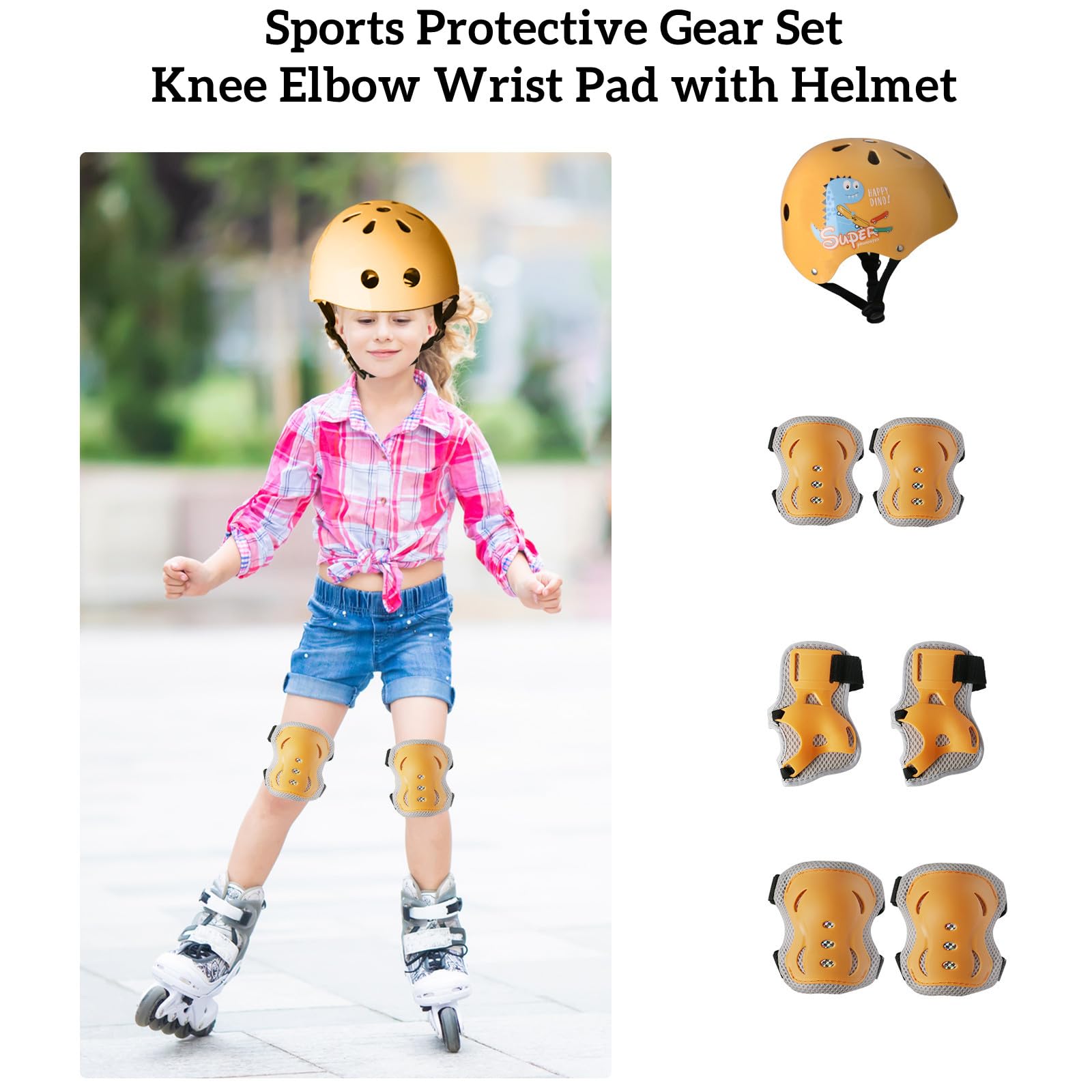 GAYISIC knee pad PP shell detail demonstrating durable impact resistance benefit