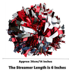 Gbateri metallic streamers close-up showing reflective texture and durability