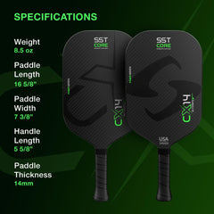 Gearbox CX14E edgeless frame detail highlighting larger sweet spot and stability