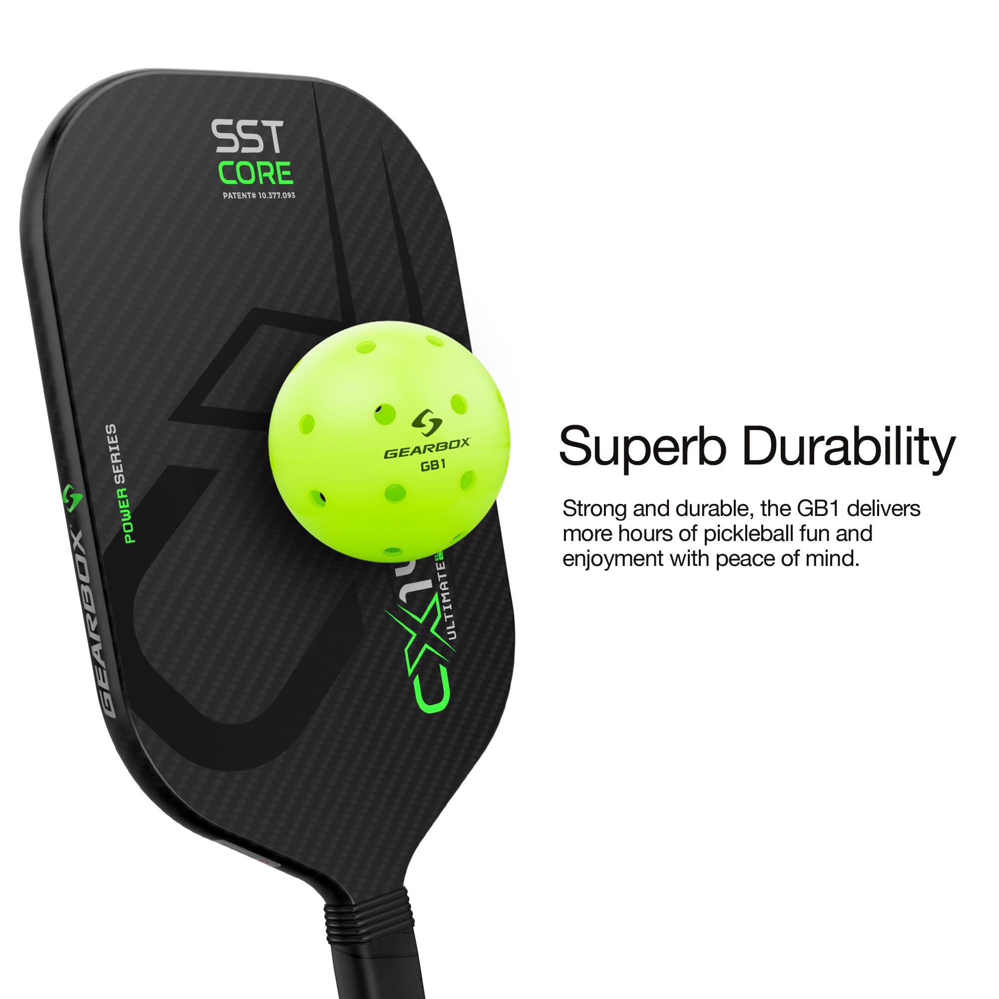 Gearbox GB1 ball in play capturing reliable performance during rallies