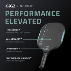 Gearbox GX2 edgeguard detail protecting paddle and extending durability