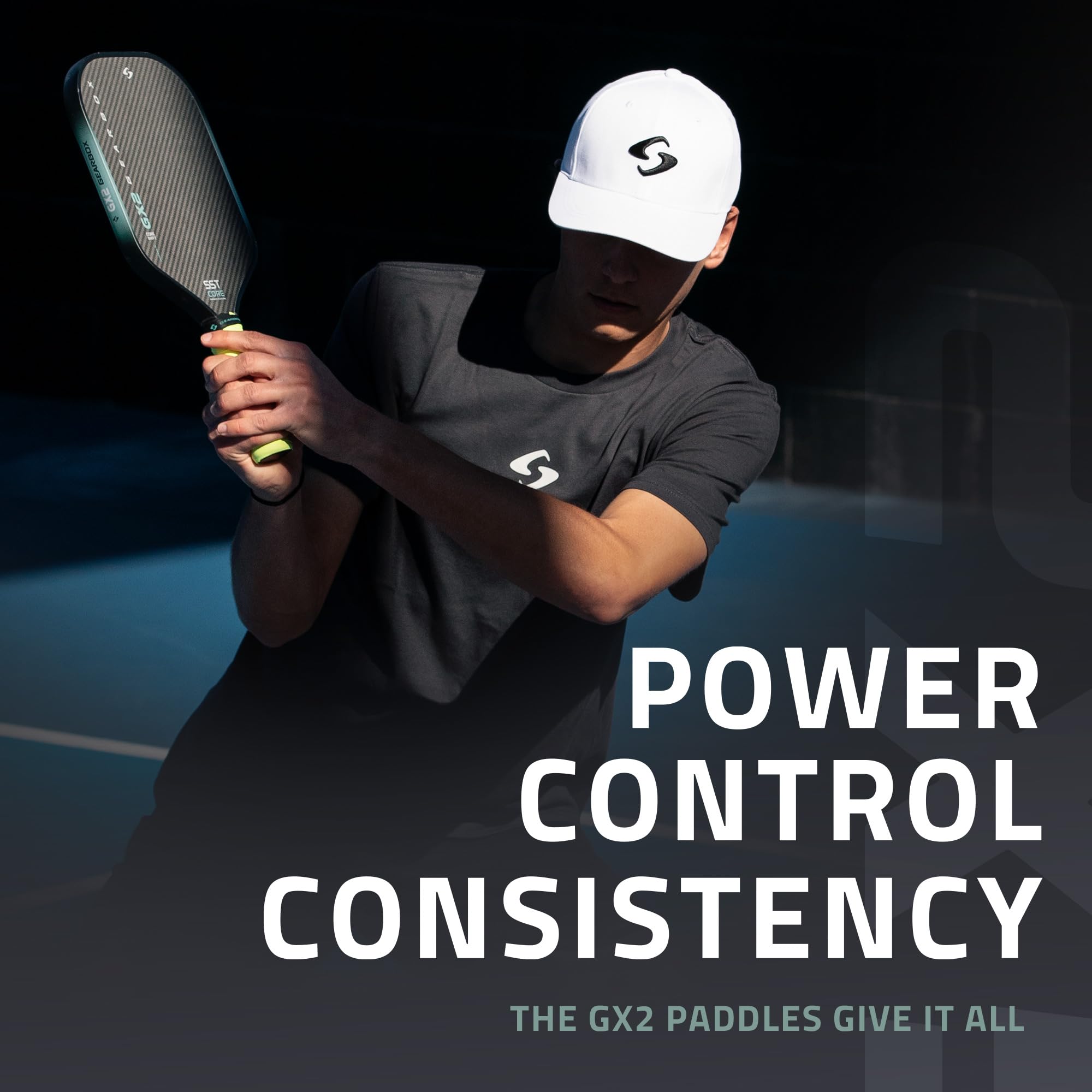 Player holding Gearbox GX2 demonstrating quick handling and nimble control