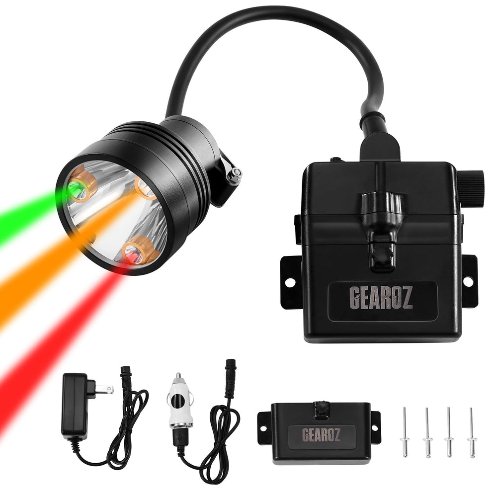 GearOZ in-field night use illustrating practical tracking and spotting benefit
