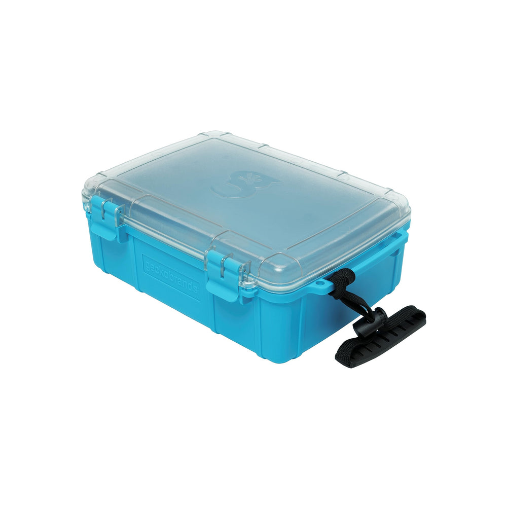 geckobrands open case revealing silicone liner for airtight seal