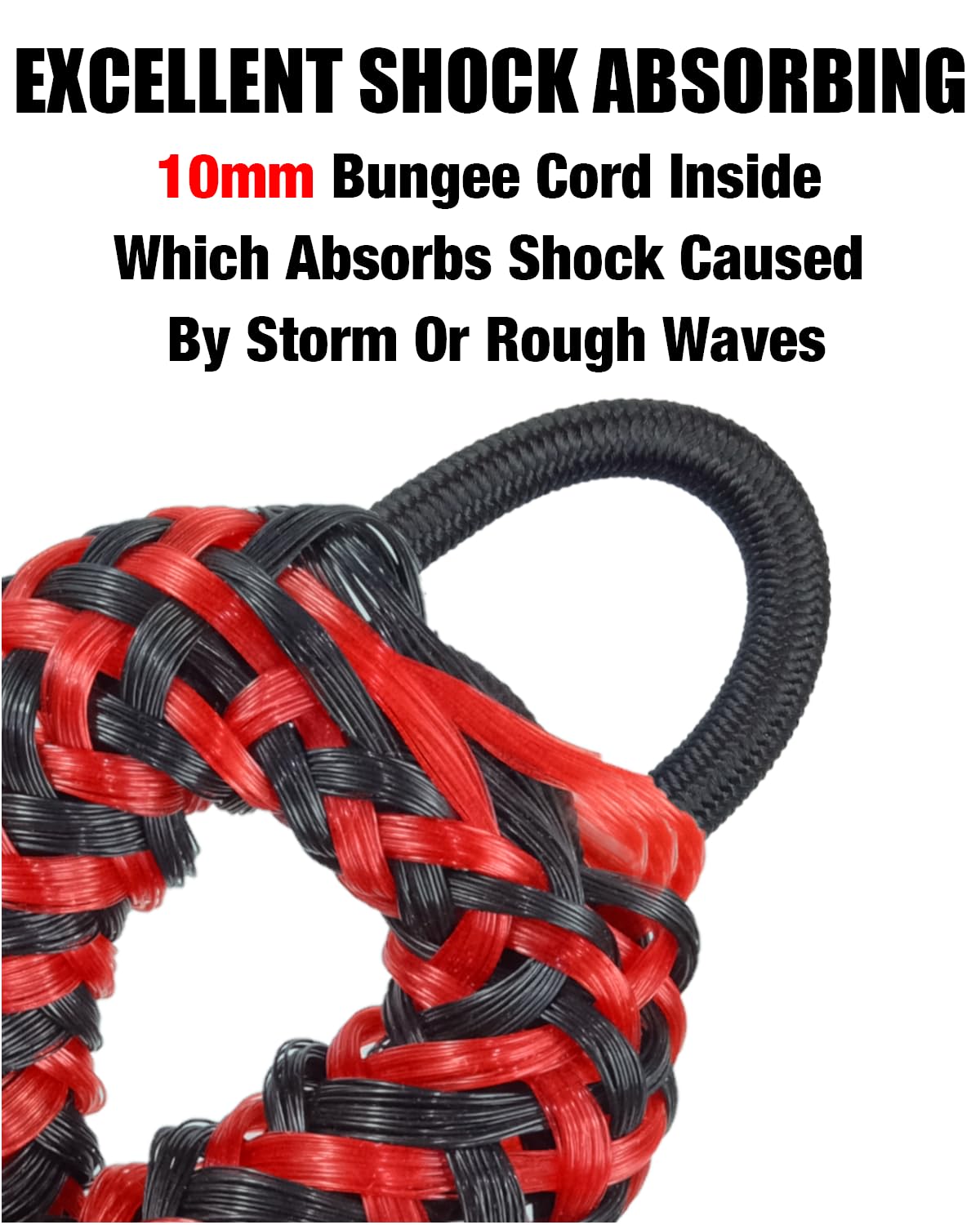 Geelu braided polyethylene close-up showing durable texture and abrasion resistance