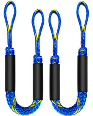 Geelu front view of two dock lines showing colors and ready-to-use benefit