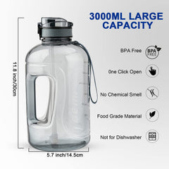 GEMFUL flip lid and silicone straw detail for easy one-handed sipping