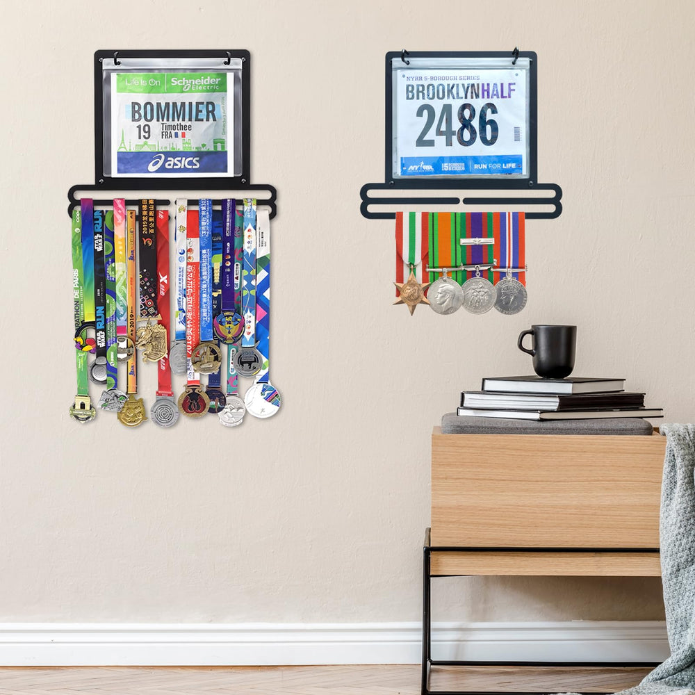 GEMLORD lifestyle hallway display turning race awards into decorative wall art