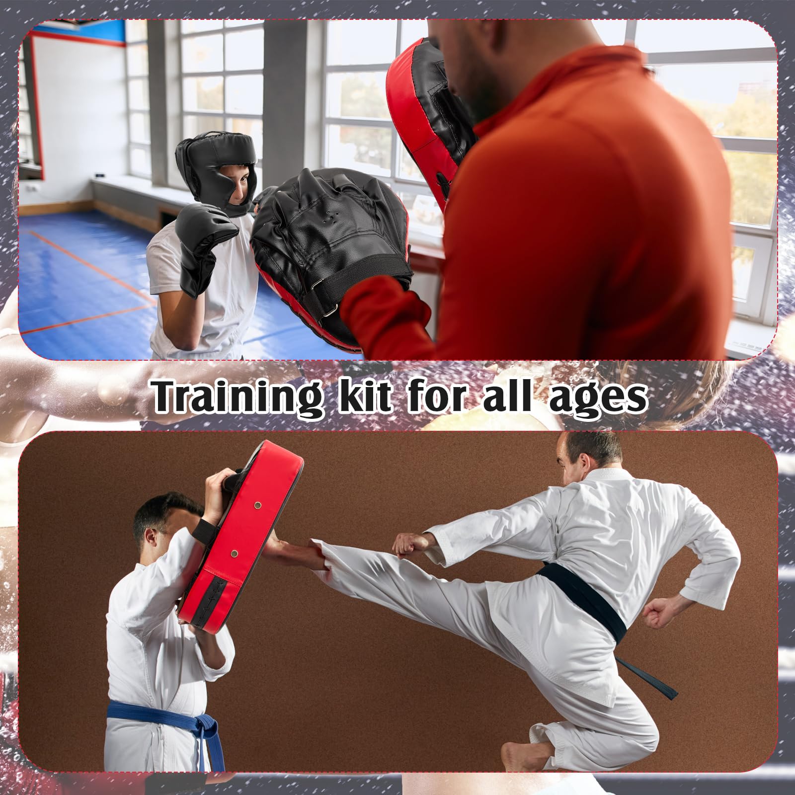 Gemscream lifestyle training scene showing set in active partner drill for versatility