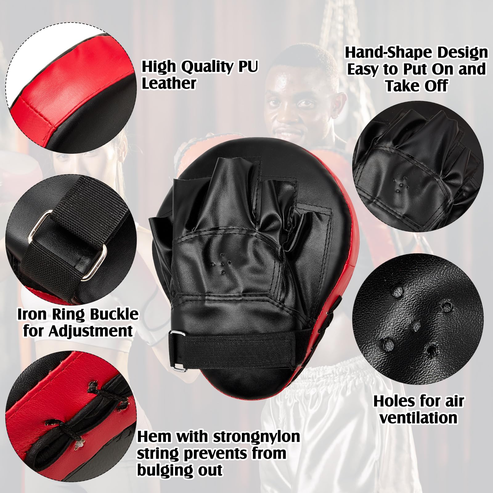 Gemscream wrist bands and mitt details showing supportive straps for secure fit