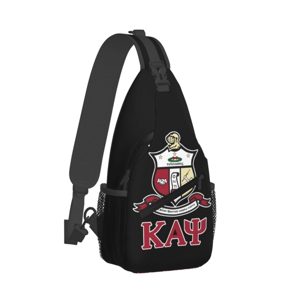 Generic chest bag back panel with padding and ventilation for reduced shoulder strain