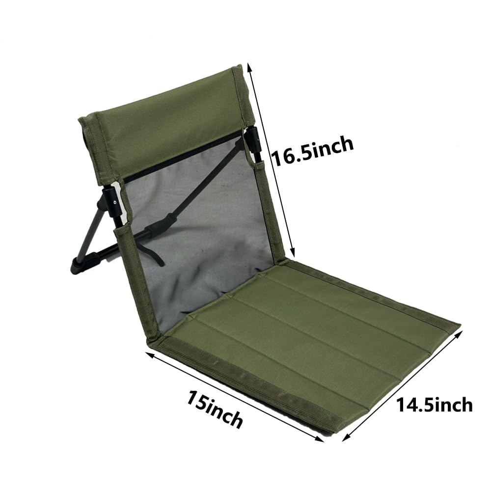 Generic folded chair inside carry bag for easy transport and compact storage