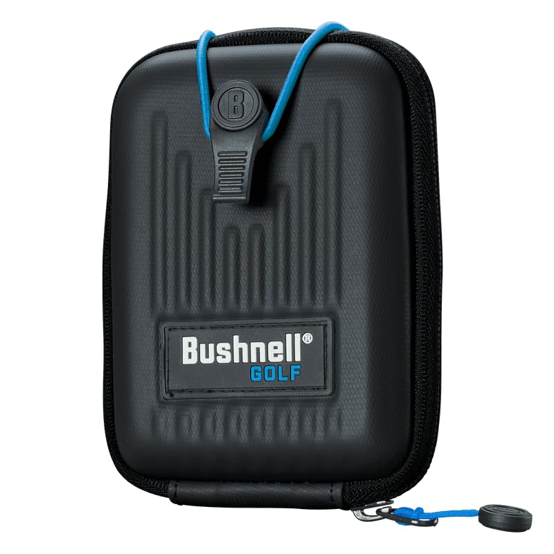 Generic brand rangefinder case front view showing durable black shell and secure construction for protection